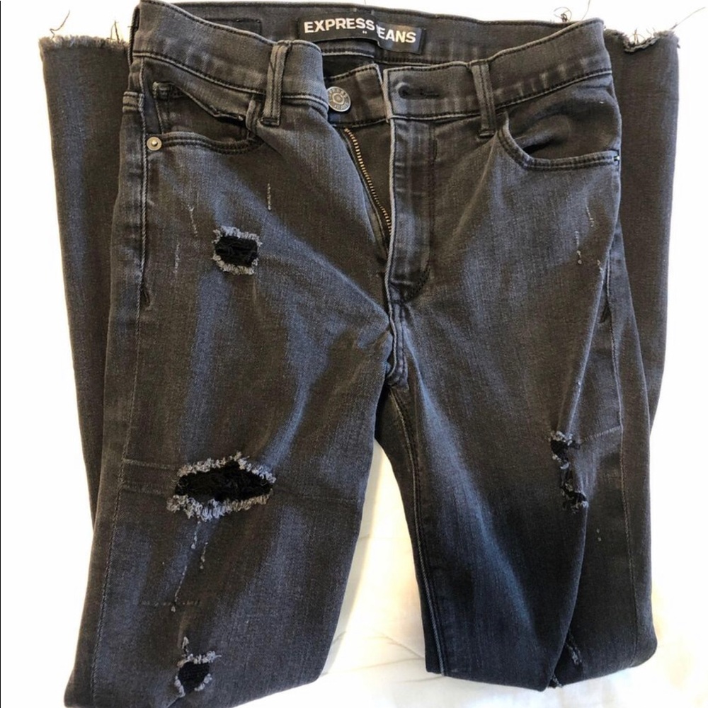 Express Black Jeans